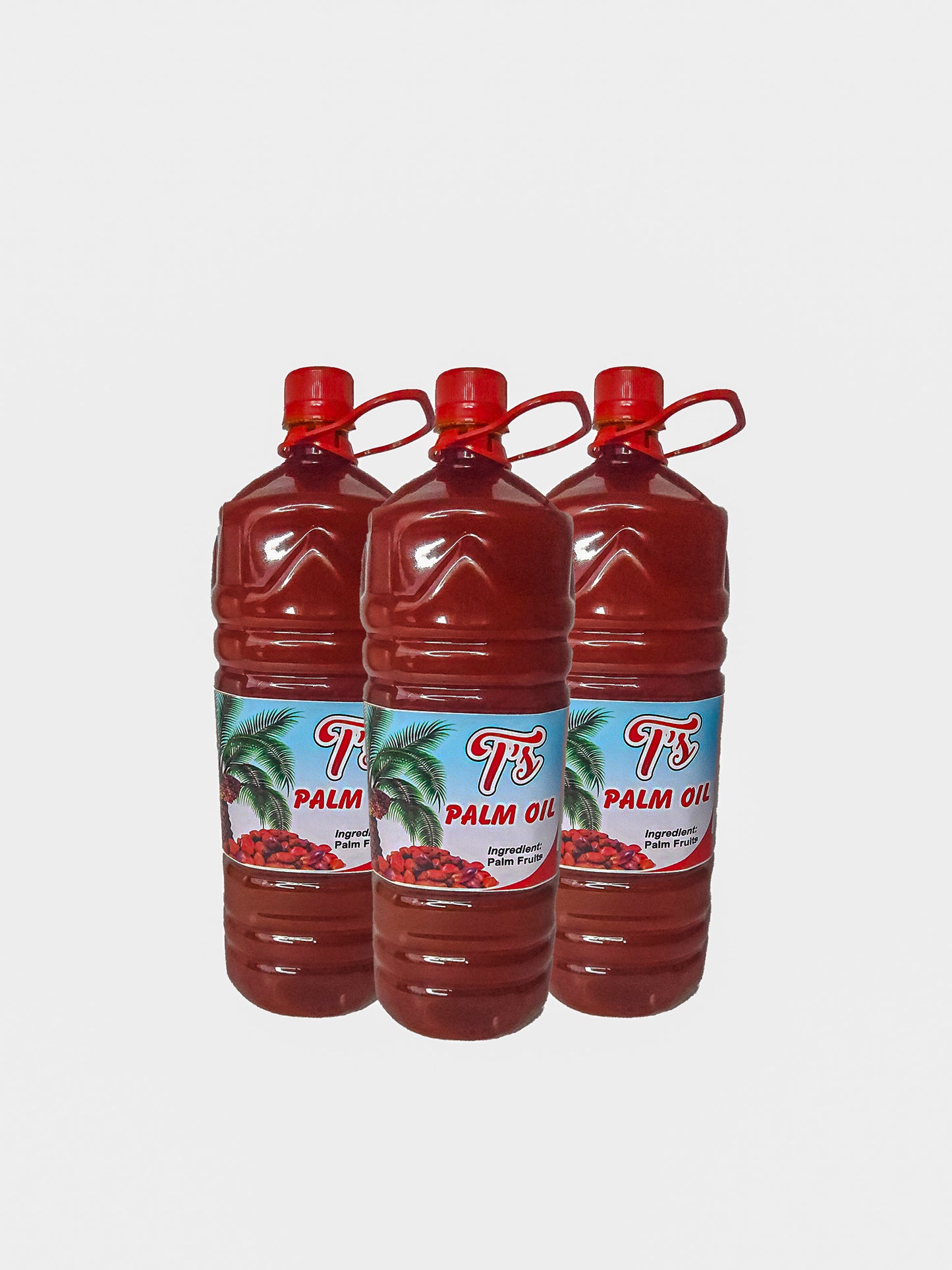 2 Liter Bundle T's Premium Palm Oil