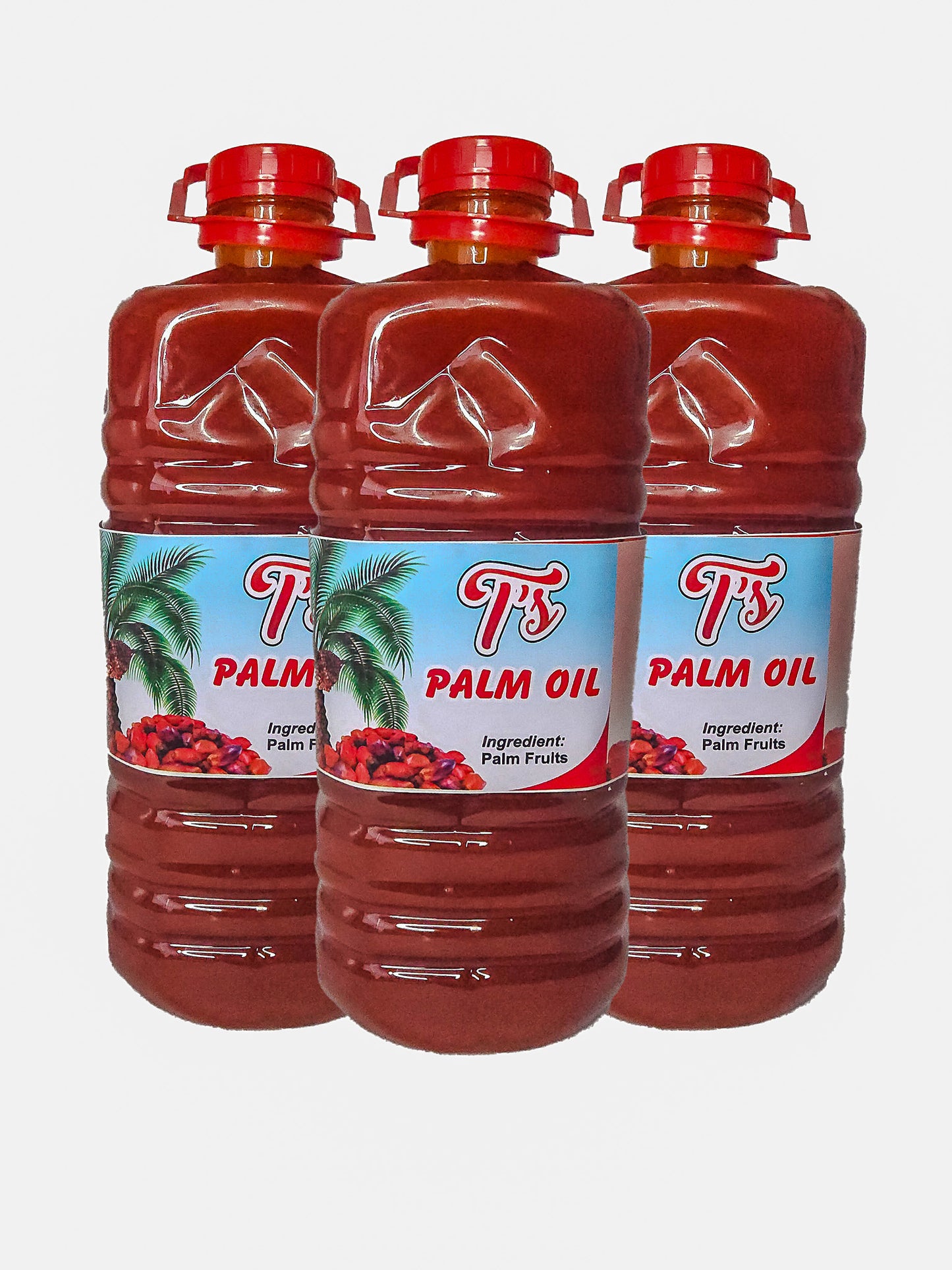 4 Liter Bundle T's Premium Palm Oil